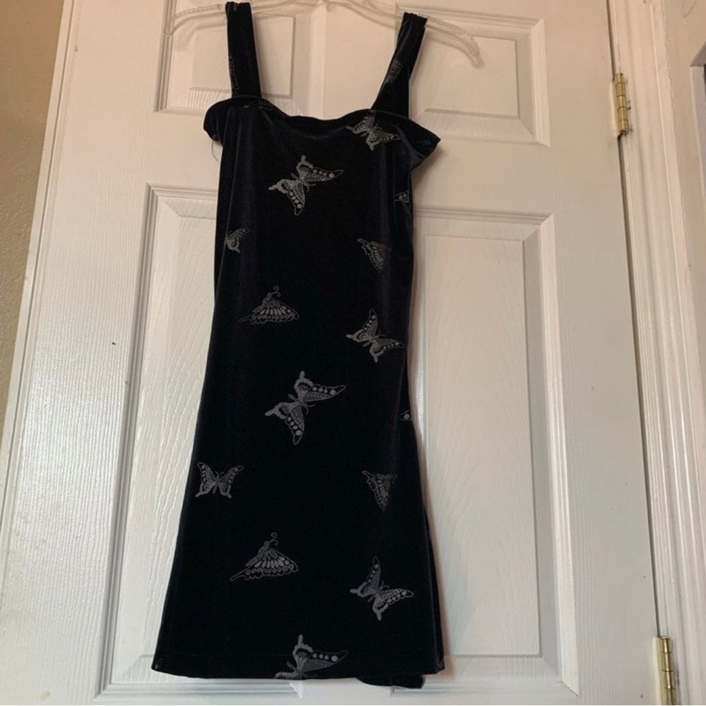 Vintage velvet dress